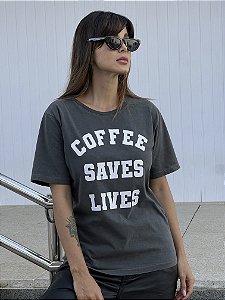 T-shirt Coffee Saves Lives