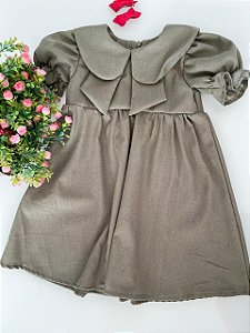 Vestido Infantil com gola Valentina