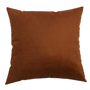Almofada Decorativa Deminas 45x45 Suede Premium  - Terracota