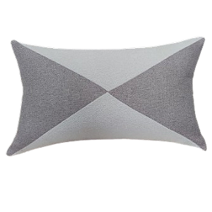 Almofada Baguete Decorativa 30x50 Deminas - Coleção Natural - Boucle Off
