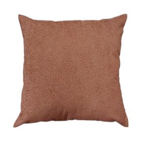 Capa de Almofada Decorativa Deminas 45x45 - Coleção Indigo - Boucle  Terra