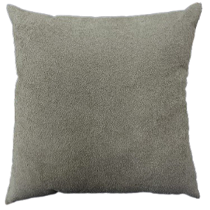 Capa de Almofada Decorativa Deminas 45x45 - Coleção Serenity - Boucle Verde Oliva