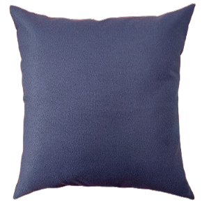 Capa de Almofada Decorativa Deminas 50x50 - Coleção Indigo - Azul Lisa