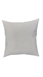 Capa de Almofada Decorativa Deminas 50x50- Coleção Natural - Linho Cru