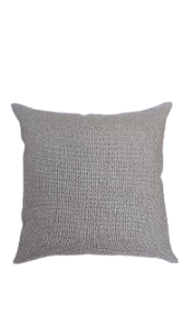 Almofada Decorativa 45x45 Deminas - Coleção Texturas - Linho Trama Cinza
