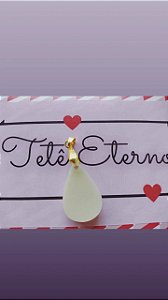 Pingente de Leite Materno- Pingo de Amor - Brilha no escuro - com elo para gargantilha e cordão brinde