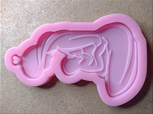 Molde chaveiro de Leite Materno Tetas do Amor