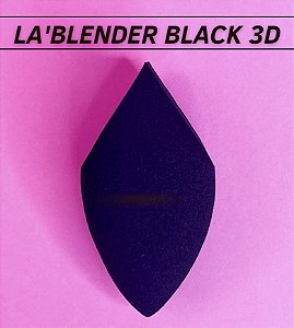 LA BLENDER BLACK 3D ESPONJA DE MAQUIAGEM LA MAKE