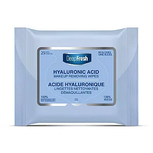 LENÇO DEMAQUILANTE DEEP FRESH - HYALURONIC ACID