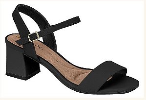 Sandalia Beira Rio Salto Bloco Preto 8536 100 9569 15745