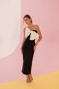 Vestido Kim P&B