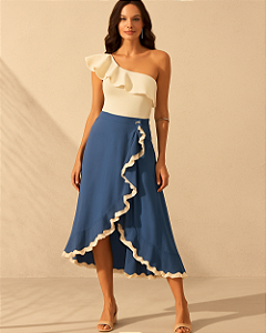 Saia Tricoline Sianinhas