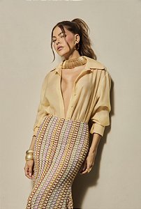 Camisa Tulum Amarela