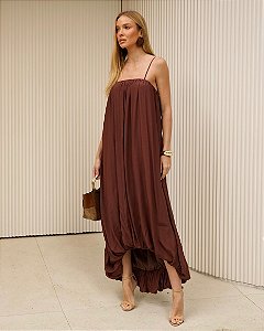 Vestido Balonê Alça Removível