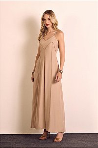 Vestido Recortes e Pespontos