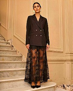 Blazer Caroline Alfaiataria Botões