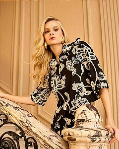 Camisa Laise Bordada