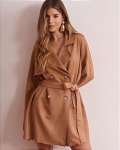 Trench Coat Suede