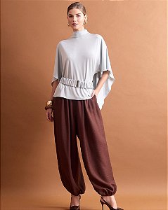 Calça Baloon Crepe