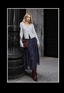 Saia Floral Paisley