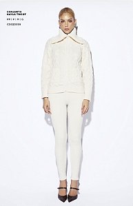 Conjunto Kayla Tricot Creme