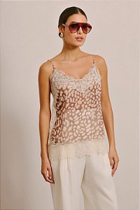 Regata Chiffon e Renda Bambi