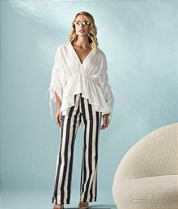 Camisa Tricoline Cecília