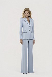 Conjunto Alfaiataria Calça e Blazer Azul