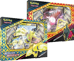 Pokemon Box de Coleção Especial Realeza Absoluta Jogo de Cartas Copag 32191