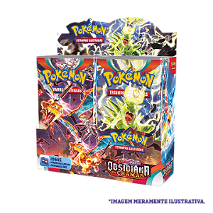 Cartas Pokémon Box 18 Boosters Escarlate e Violeta 151 Copag