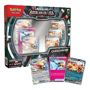 Pokémon Deck Batalha de Liga Charizard ex - Copag