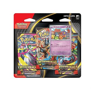 Pokémon Blister Triplo ME01 - Megaevolução -Drifloon