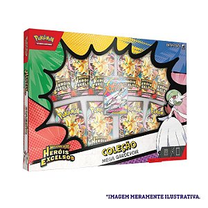 Pokémon Box Coleção Mega Gardevoir EX - Heróis Excelsos