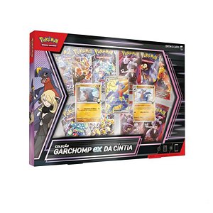 Pokémon Box Coleção Garchomp ex da Cíntia
