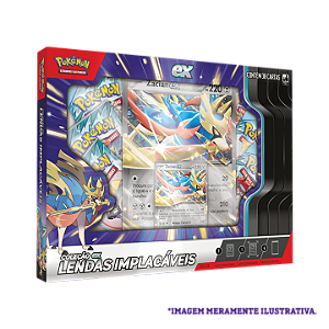 Pokémon Box Lendas Implacáveis - Zacian ex