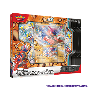 Pokémon Box Lendas Implacáveis - Koraidon ex