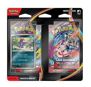 Pokémon Blister Quádruplo ME04 Caos Ascendente - Toxel