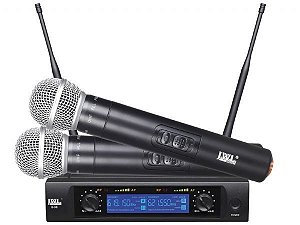 Microfone duplo s/fio  U90
