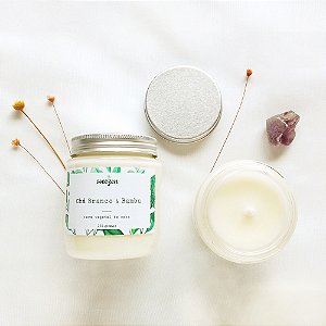 Vela Aromática - Chá Branco + Bambu | 190g