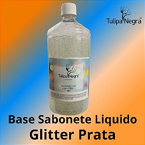 Base P/ Fab. de Sabonete Liq. Gel c/ Gliter Prata