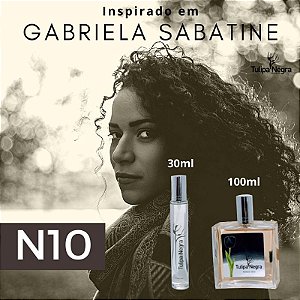 Perfume Tulipa Negra N 10 - Gabriela Sabatine