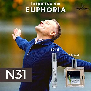 Perfume Tulipa Negra N 31 - Euphoria Masculino