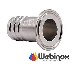 Adaptador Niple TC 2" x Mangueira 1.1/2" Aço Inox 304