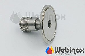 Adaptador TC 1.1/2" x NPT/N (Macho) 1/2" Inox 304