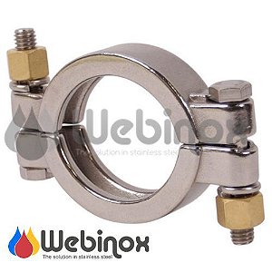 Abraçadeiras TC ALTA PRESSÂO Aço Inox 304