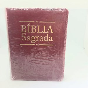 Bíblia Ave Maria com Zíper - Rosa