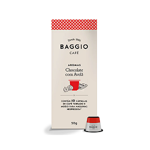 Baggio Café Chocolate com Avelã para Nespresso C/10
