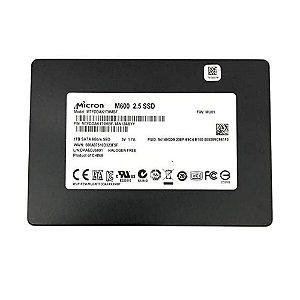 Ssd Servidor 1Tb Sata3 M600 2.5"  MTFDDAK1T0MBF