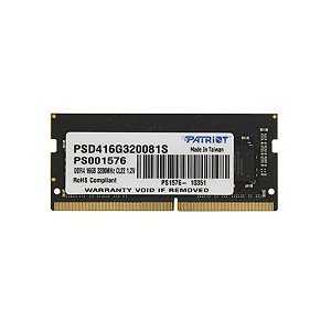 Memoria Notebook 16Gb Ddr4 3200 Sodimm PSD416G320081S