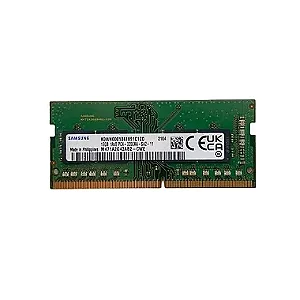 Memória Notebook 16GB DDR4 3200 SODIMM Samsung - M471A2G43AB2-CWE